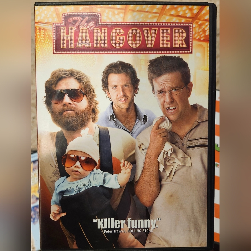 Warner Bros. The Hangover DVD - Red and White Cover